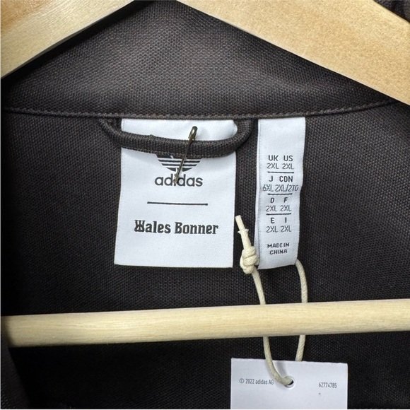 🔥 NWT Wales Bonner x Adidas Harrington Jacket | Night Brown | Designer Collab! | - Picture 12 of 14